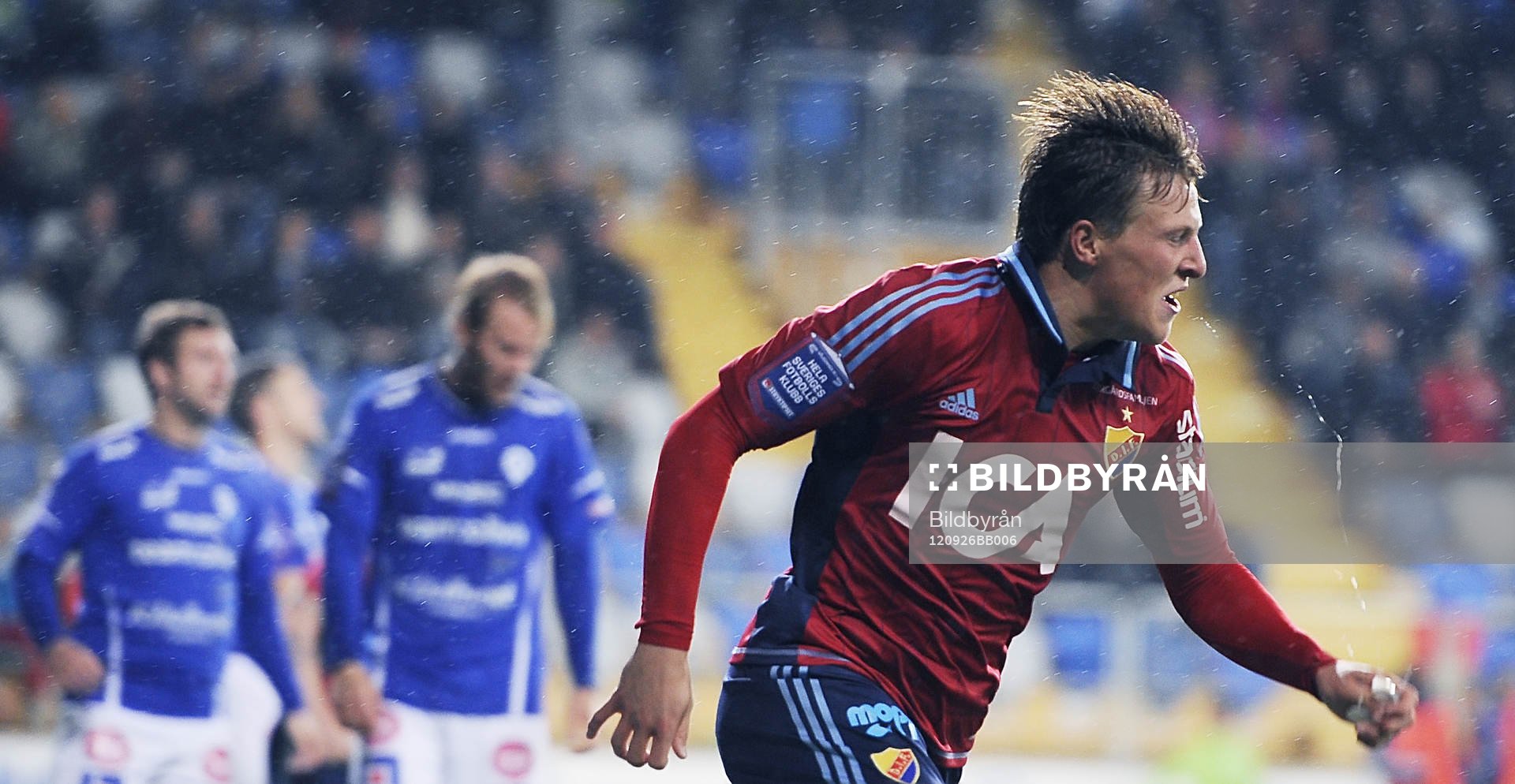 0-1 målet med Djurgårdens nr 13  Emil Bergström