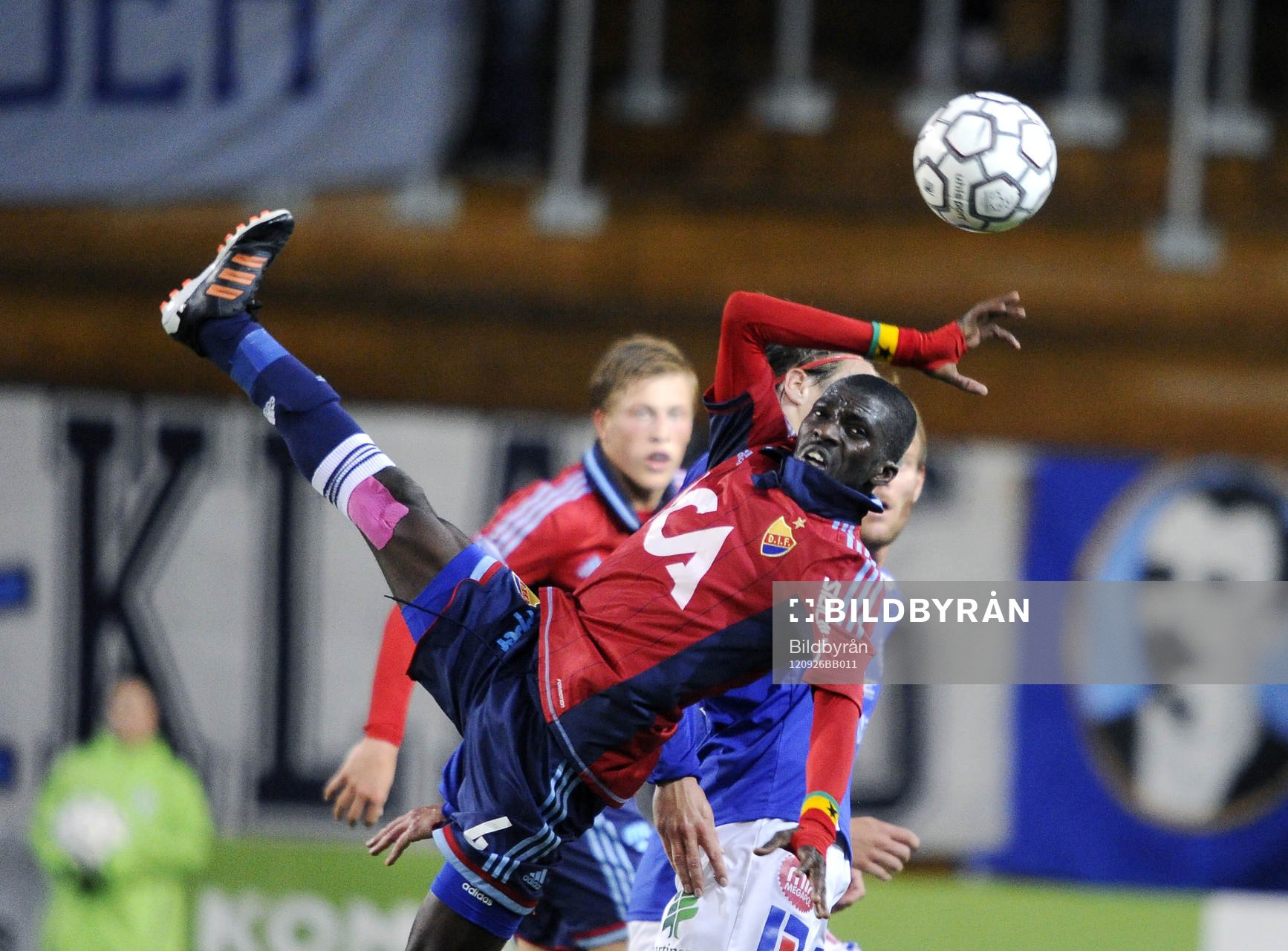 Djurgårdens nr 4 Yussif Chibsah