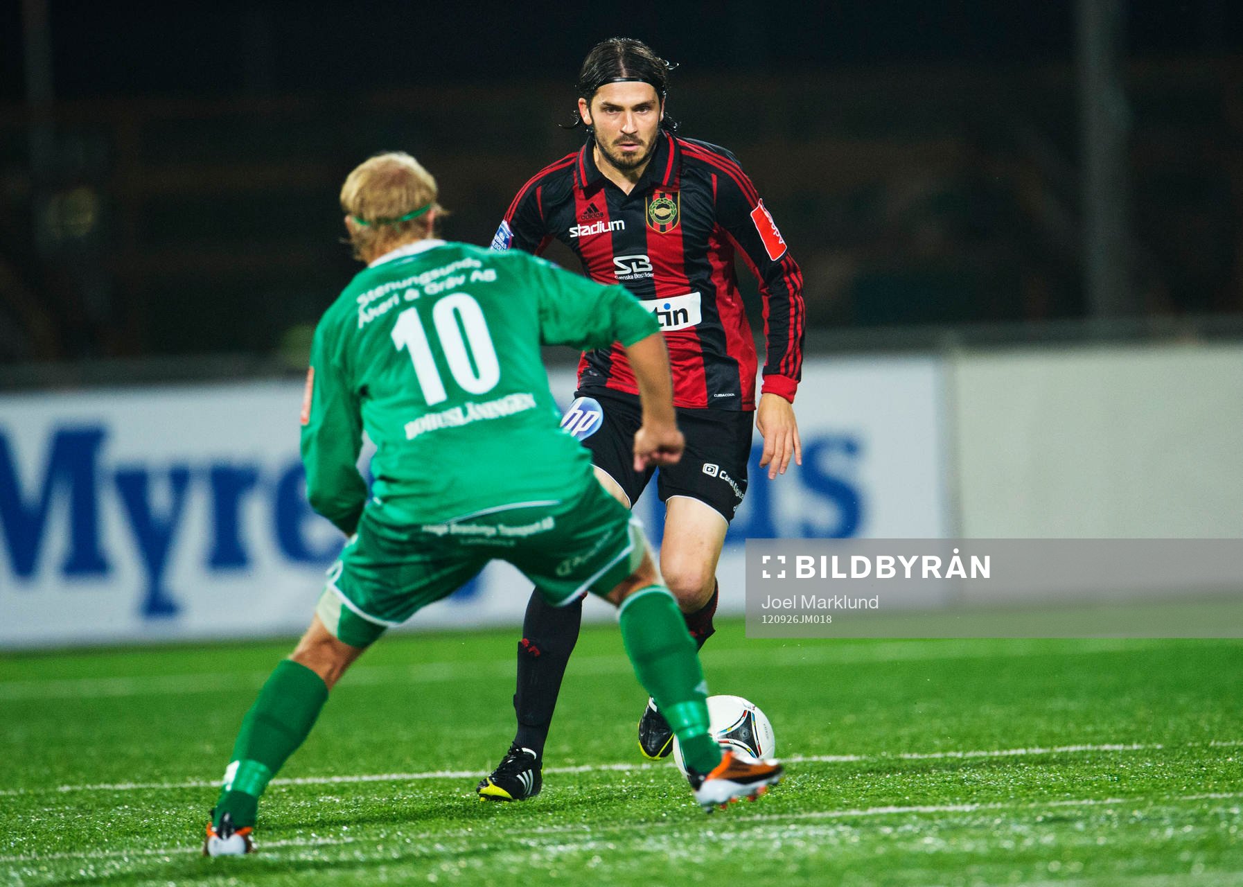 Bojan Djordjic, Brommapojkarna, utmanar David Bennhage,