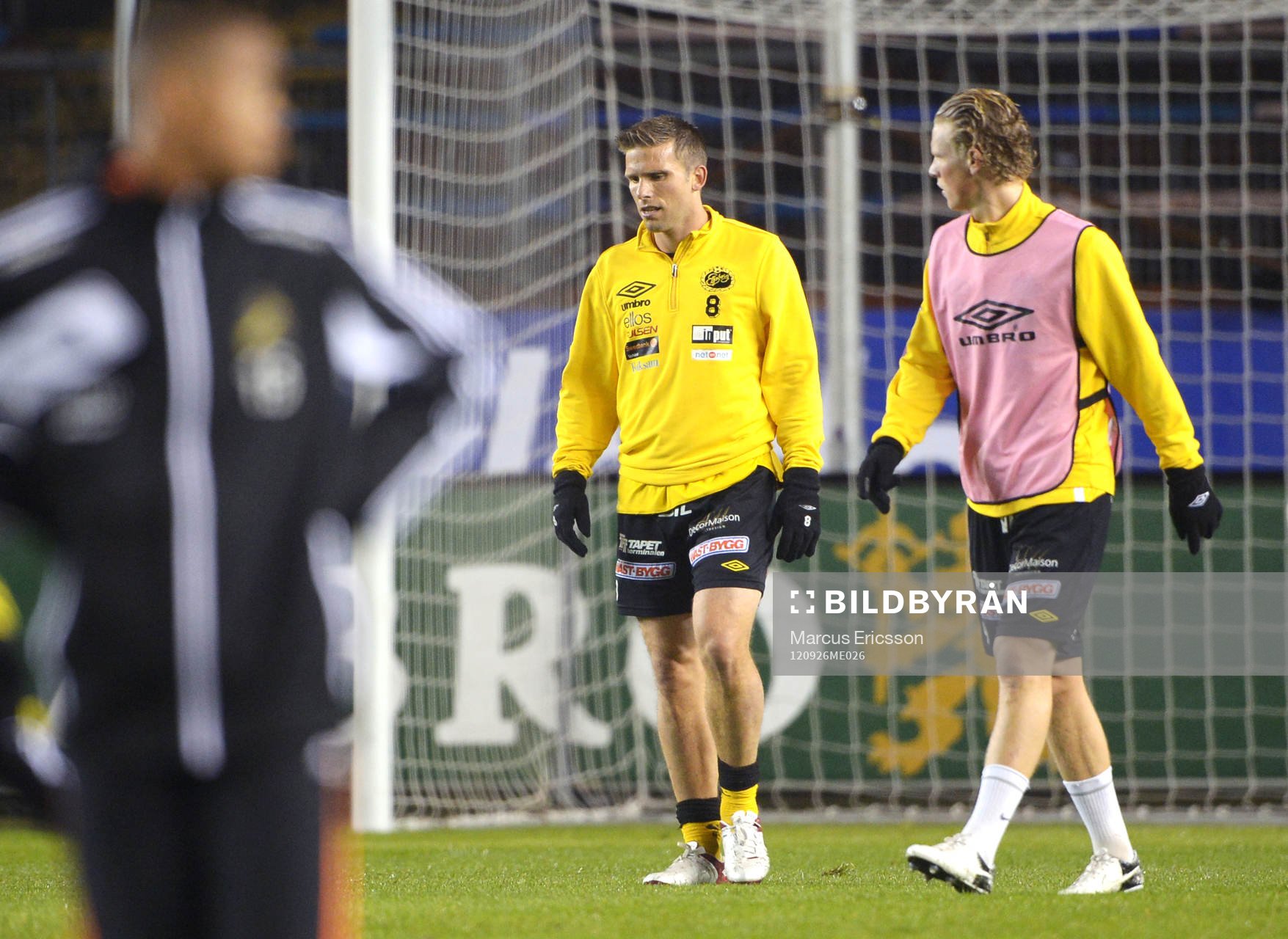 Anders Svensson, Elfsborg, värmer upp