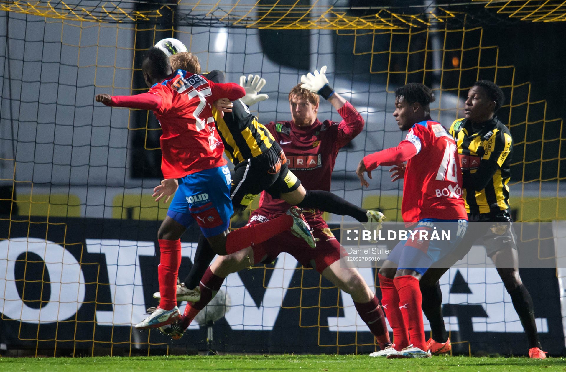 Christoffer Källqvist, målvakt, Häcken, gör en fin