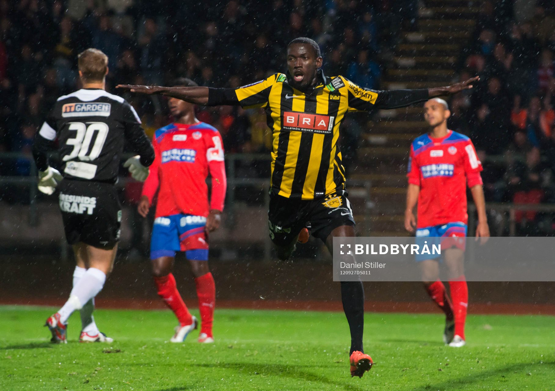 Dioh Williams, Häcken, gör 2-1