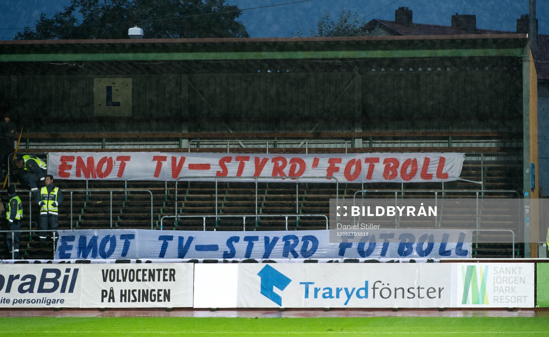 Inga Helsingborgsfans på plats, bojkott mot Tv-styrd