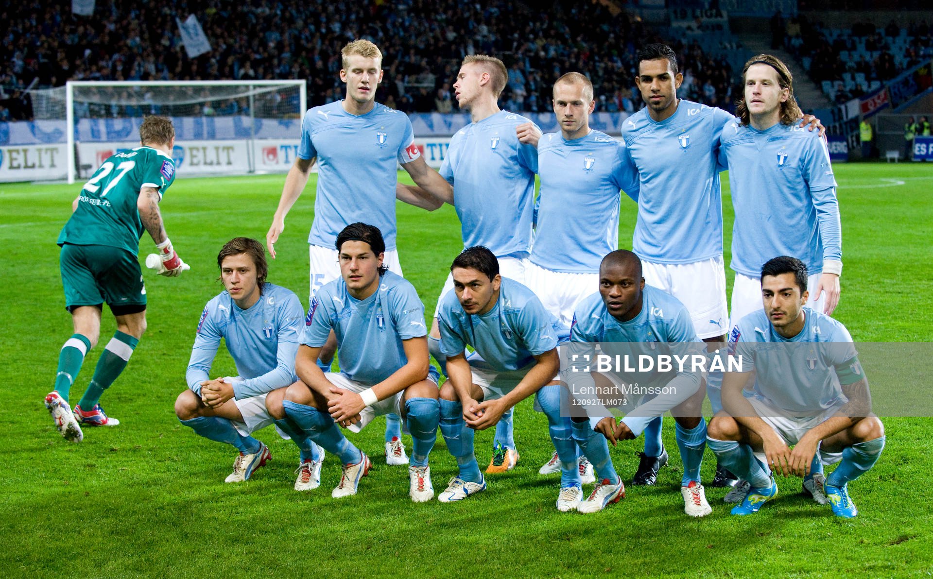 Lagbild Malmö FF, Johan Dahlin har bråttom