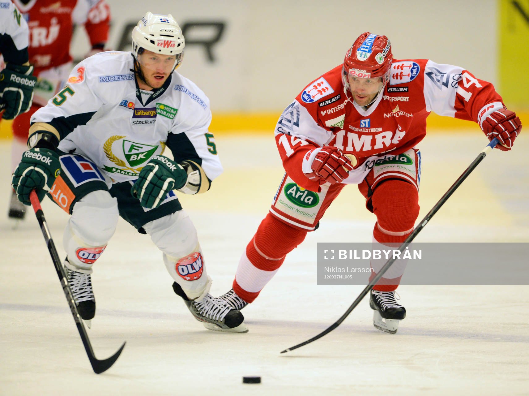 Ole Kristian Tollefsen, Färjestad och Niklas Nordgren,