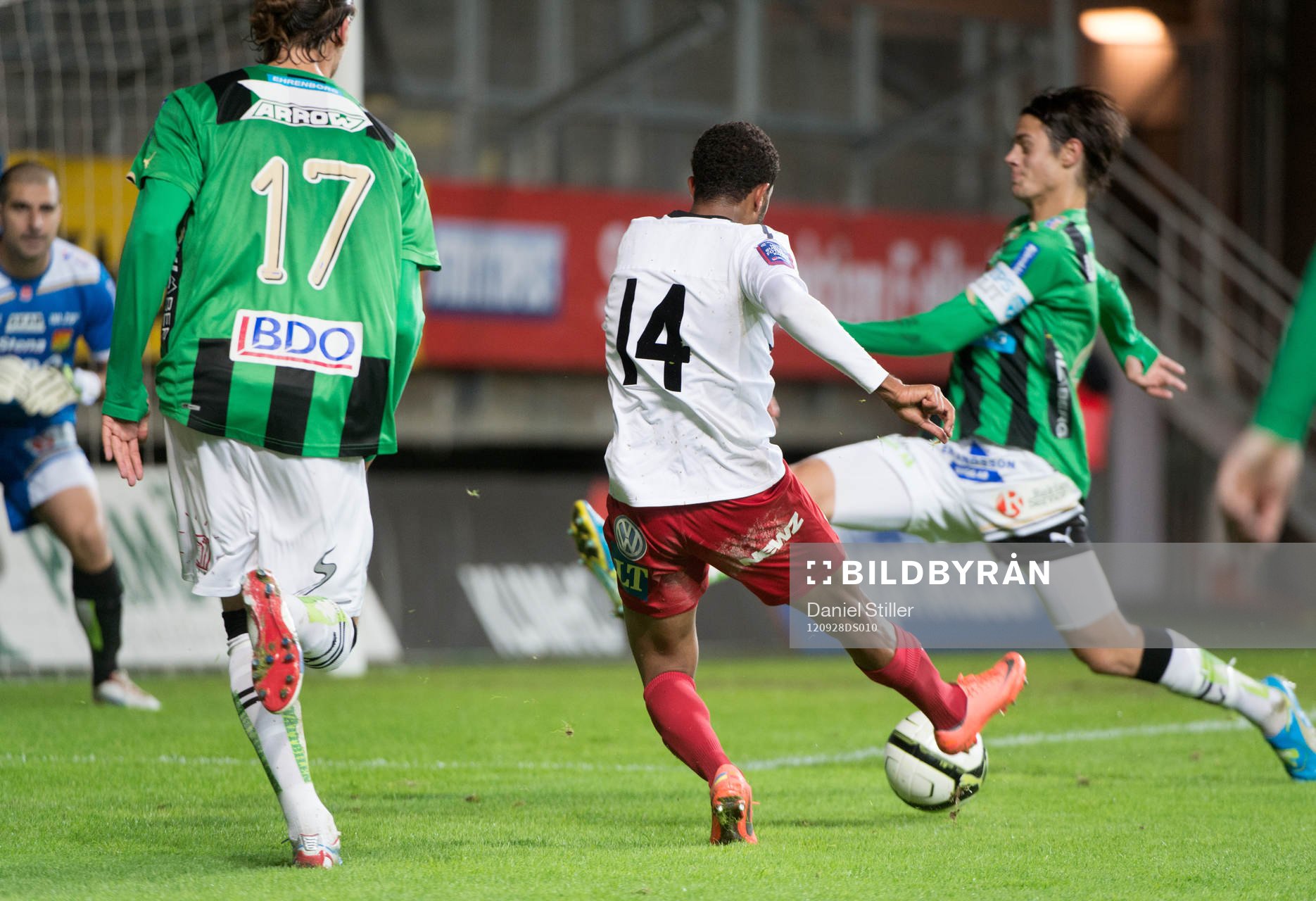 Yussuf Saleh, Syrianska, gör 1-4