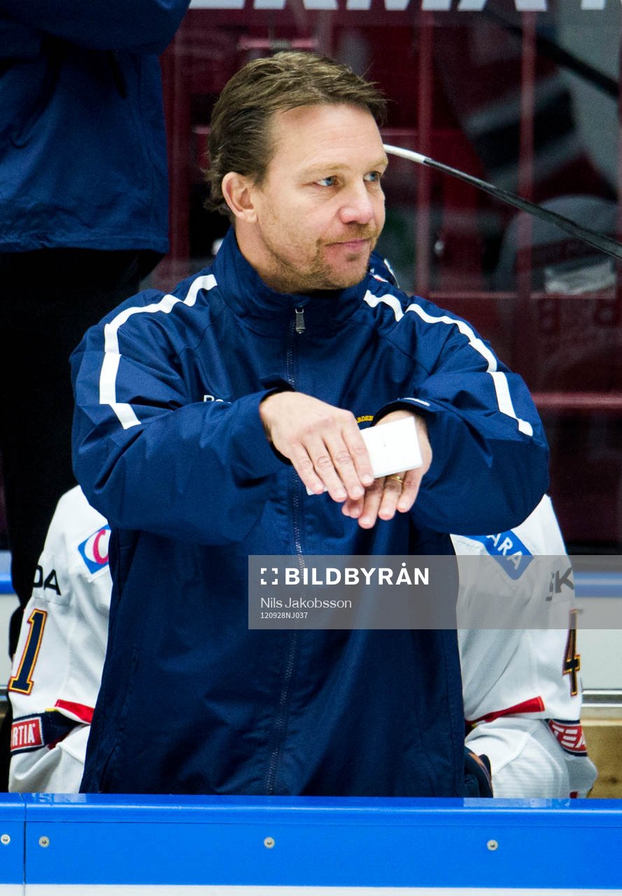 Charles Berglund, tränare Djurgården