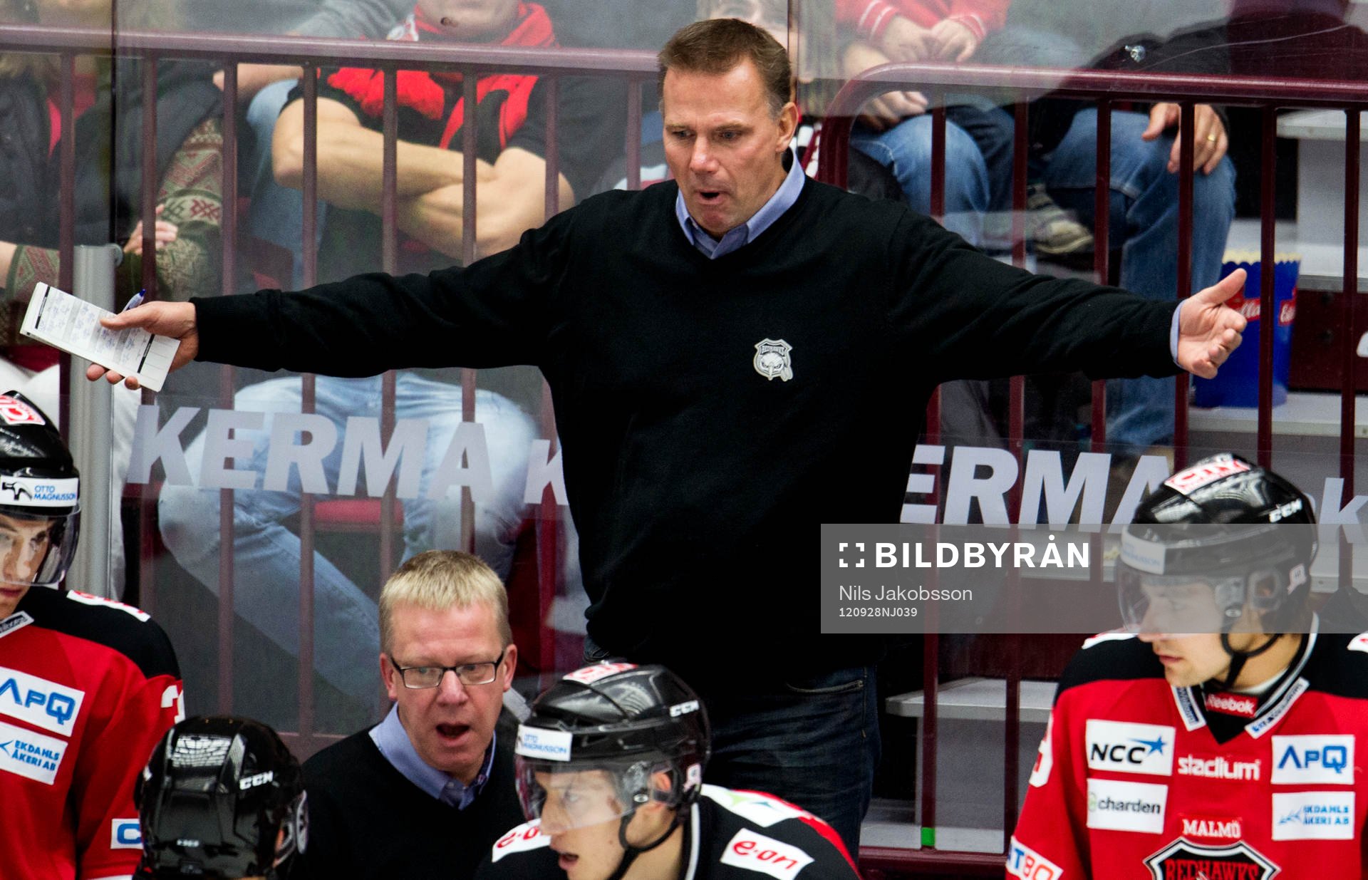 Mats Lusth, assisterande tränare Malmö Redhawks