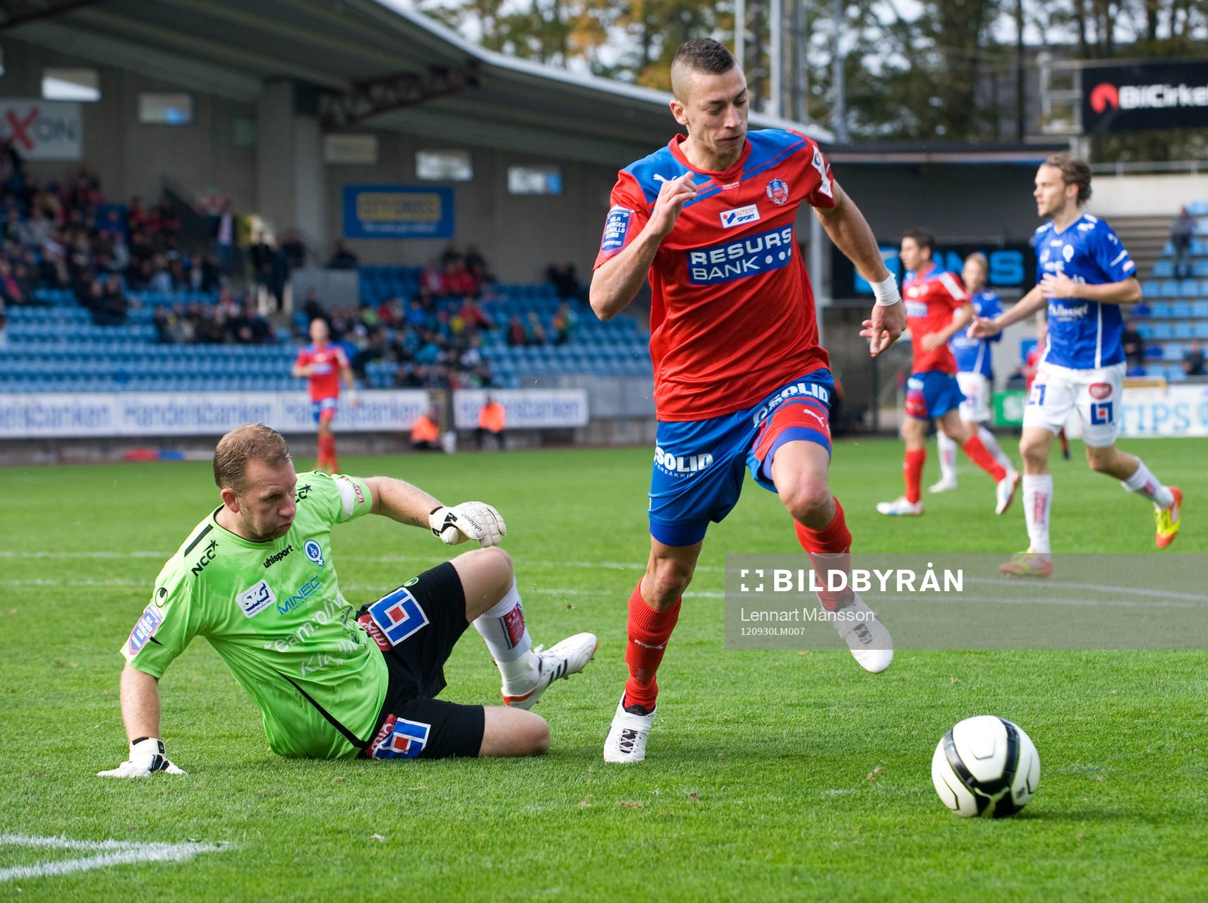 3-0 Nikola Djurdjic, Helsingborg, som rundar Henrik