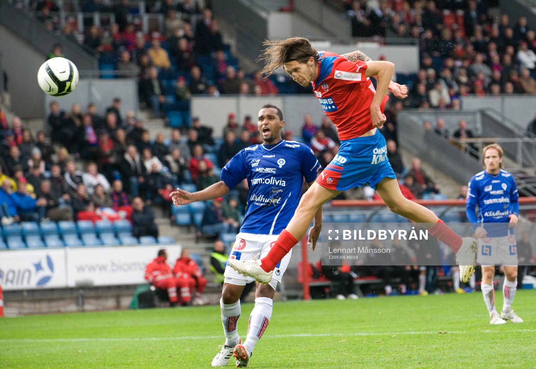 Daniel Nordmark, Helsingborg,. missar en nick från nära