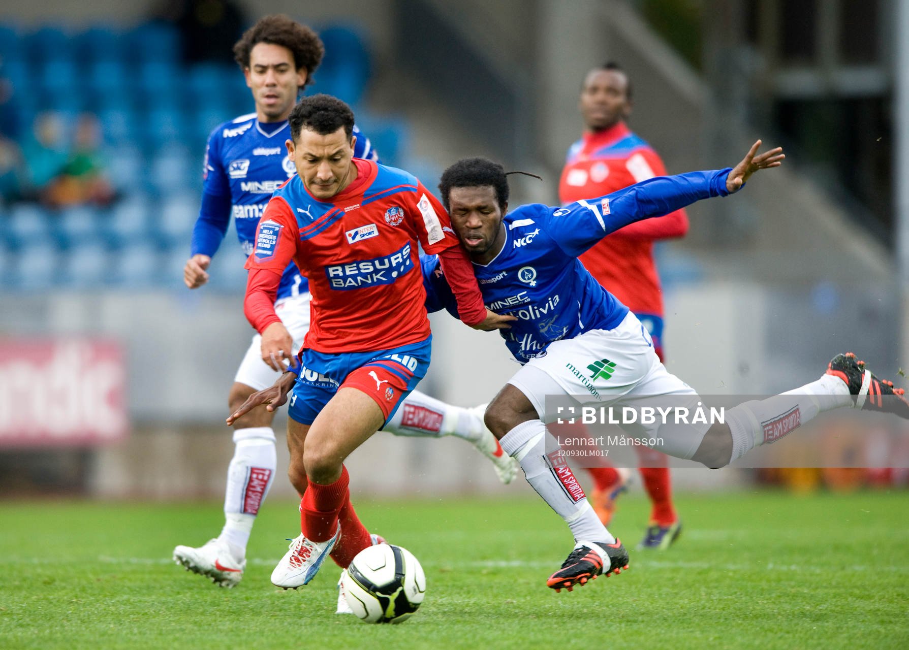 Rachid Bouaouzan, Helsingborg och Mohamed Abubakari,
