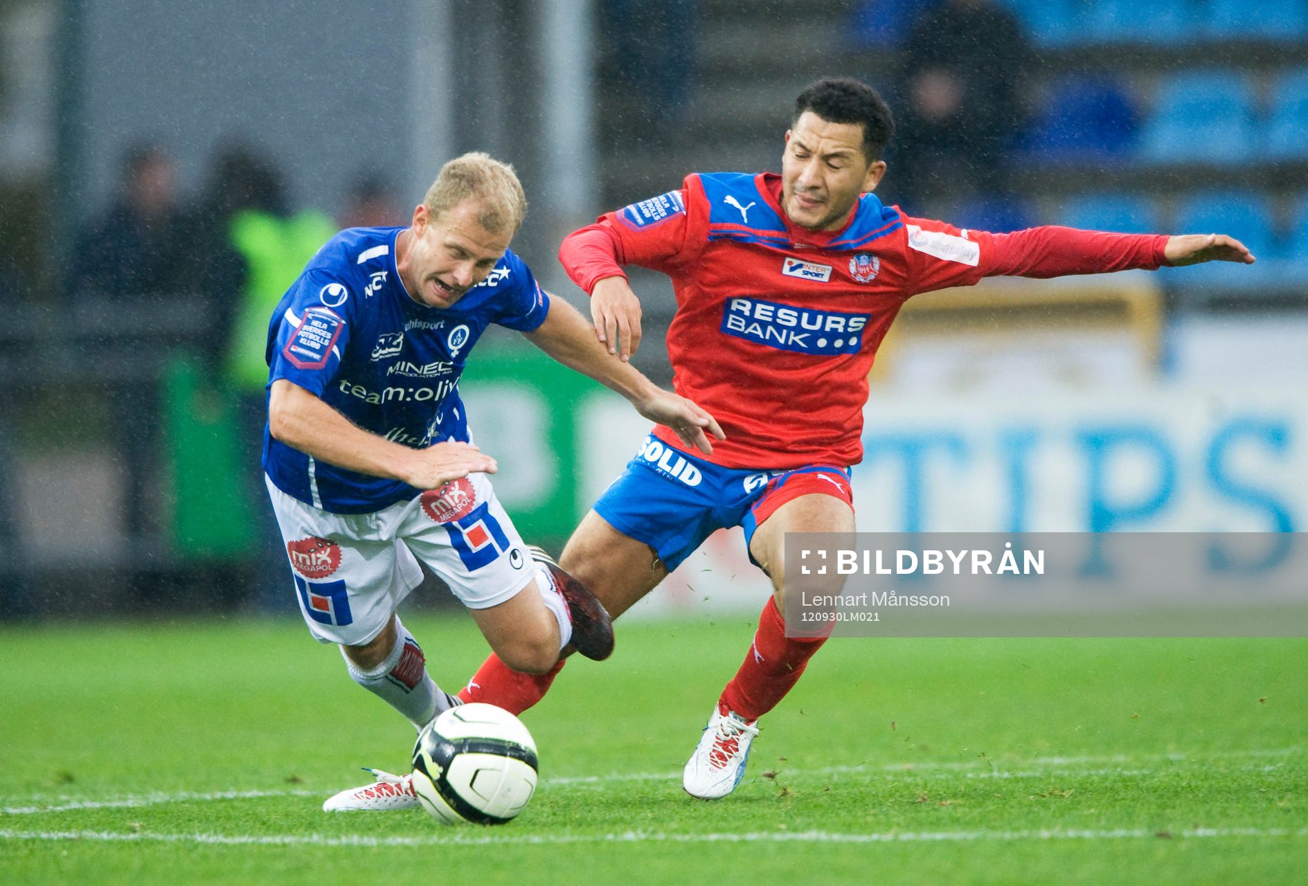 Rachid Bouaouzan, Helsingborg mot Kristian Bergström,