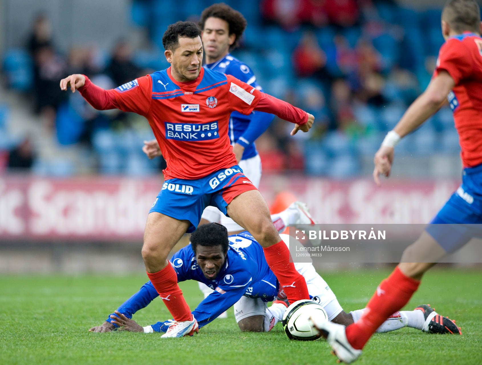 Rachid Bouaouzan, Helsingborg och Mohamed Abubakari,