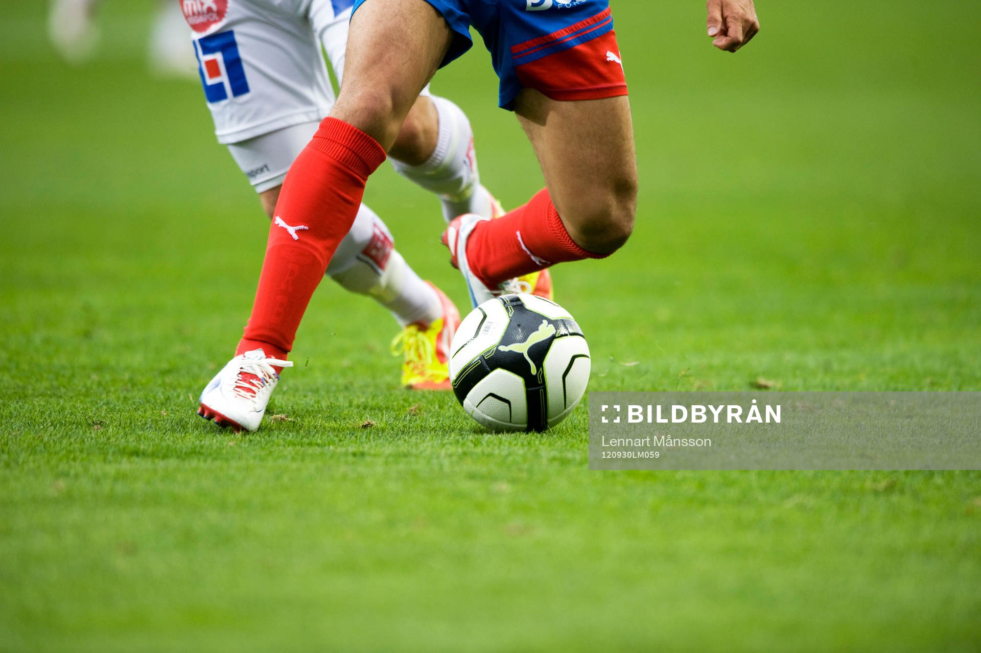 Fot, boll, dribbling