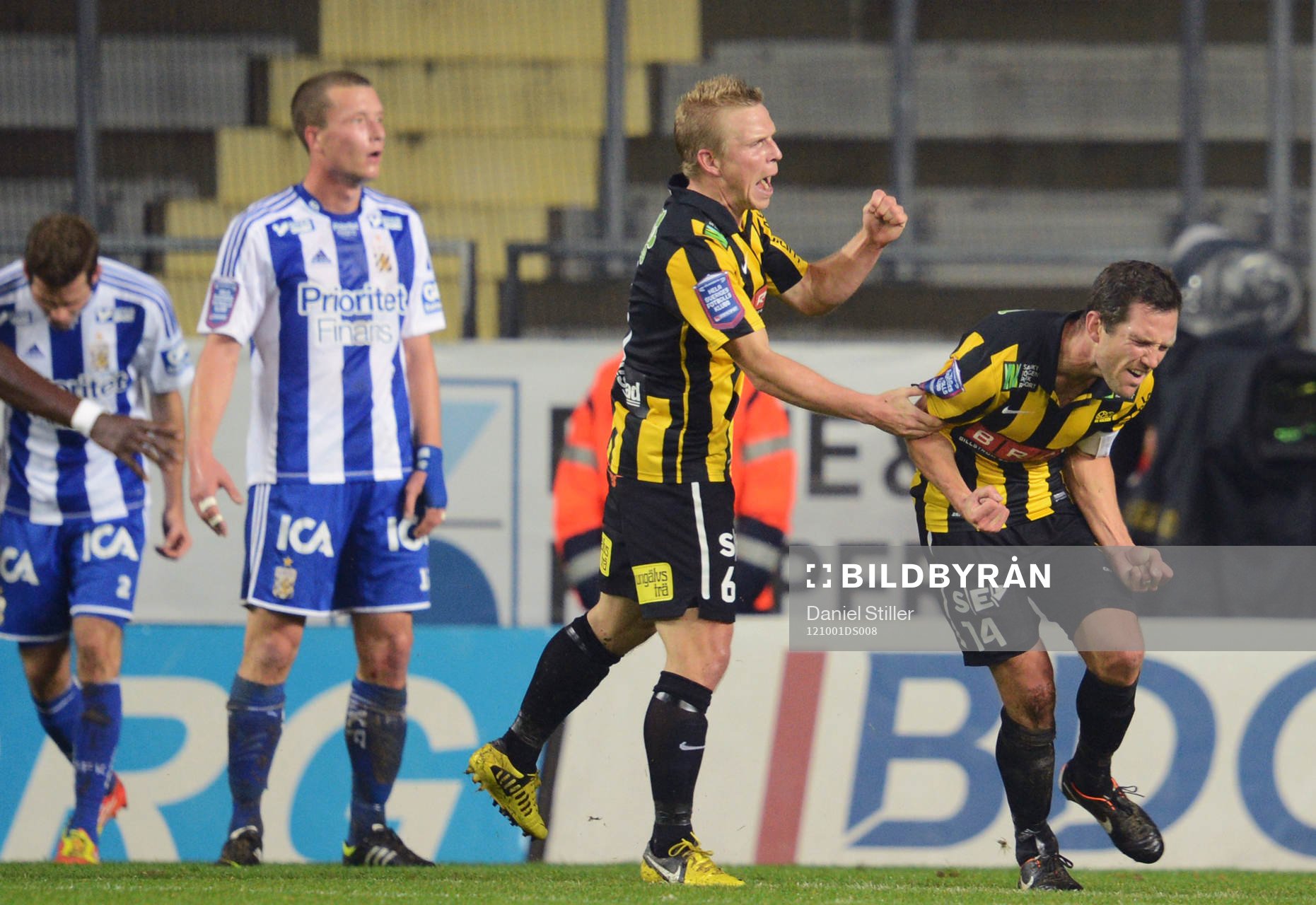 David Frölund och Martin Ericsson, Häcken jublar