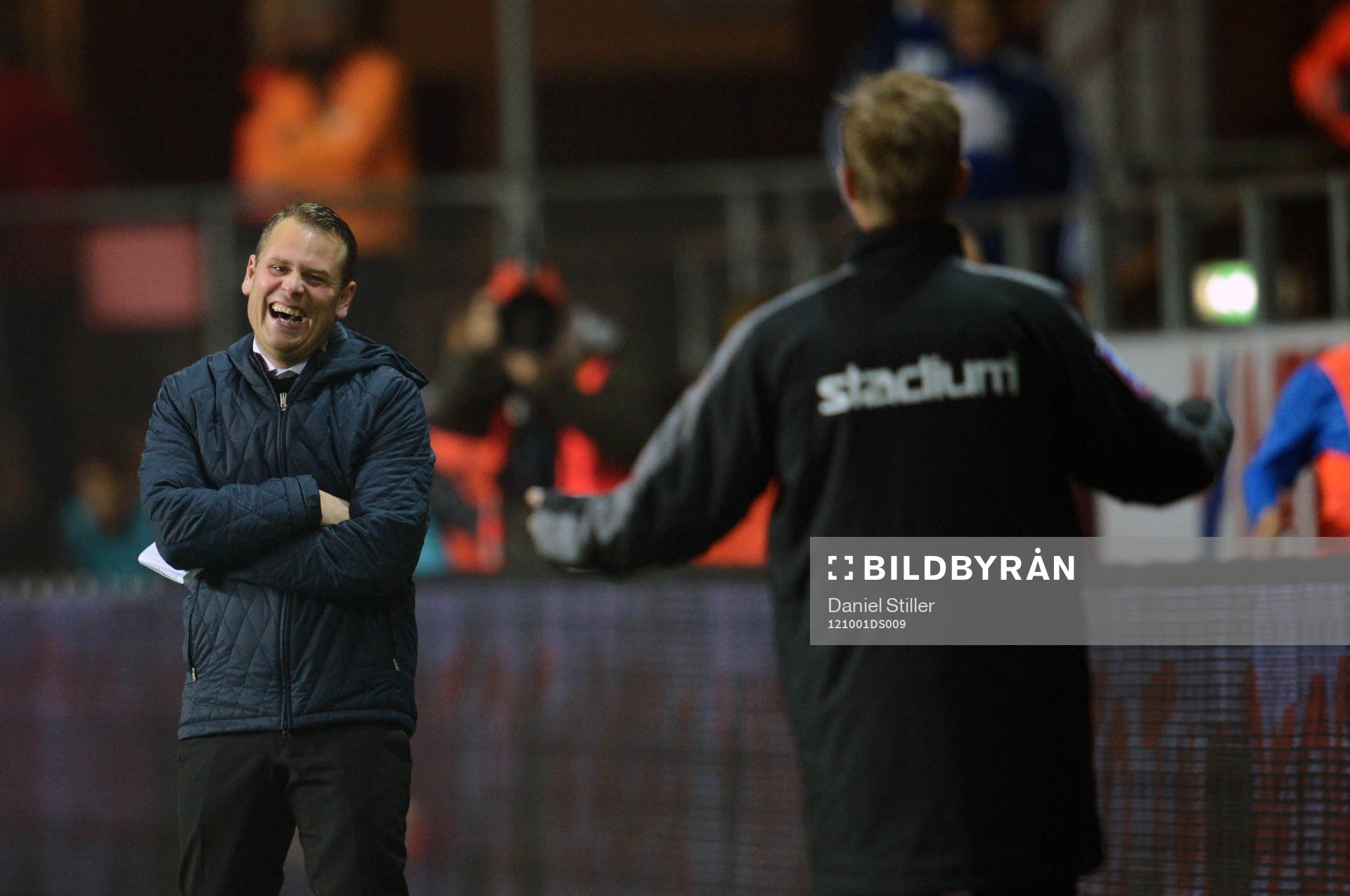 Mikael Stahre, tränare Göteborg och Peter Gerhardsson,