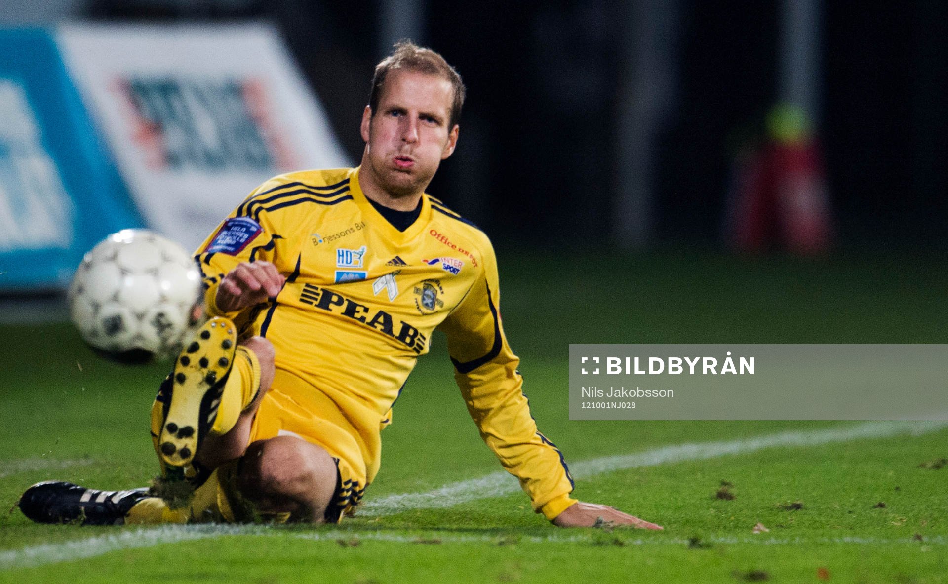 Fotboll, superettan, Landskrona - Ängelholm: Mikael Dahlgren, Ängelholm.