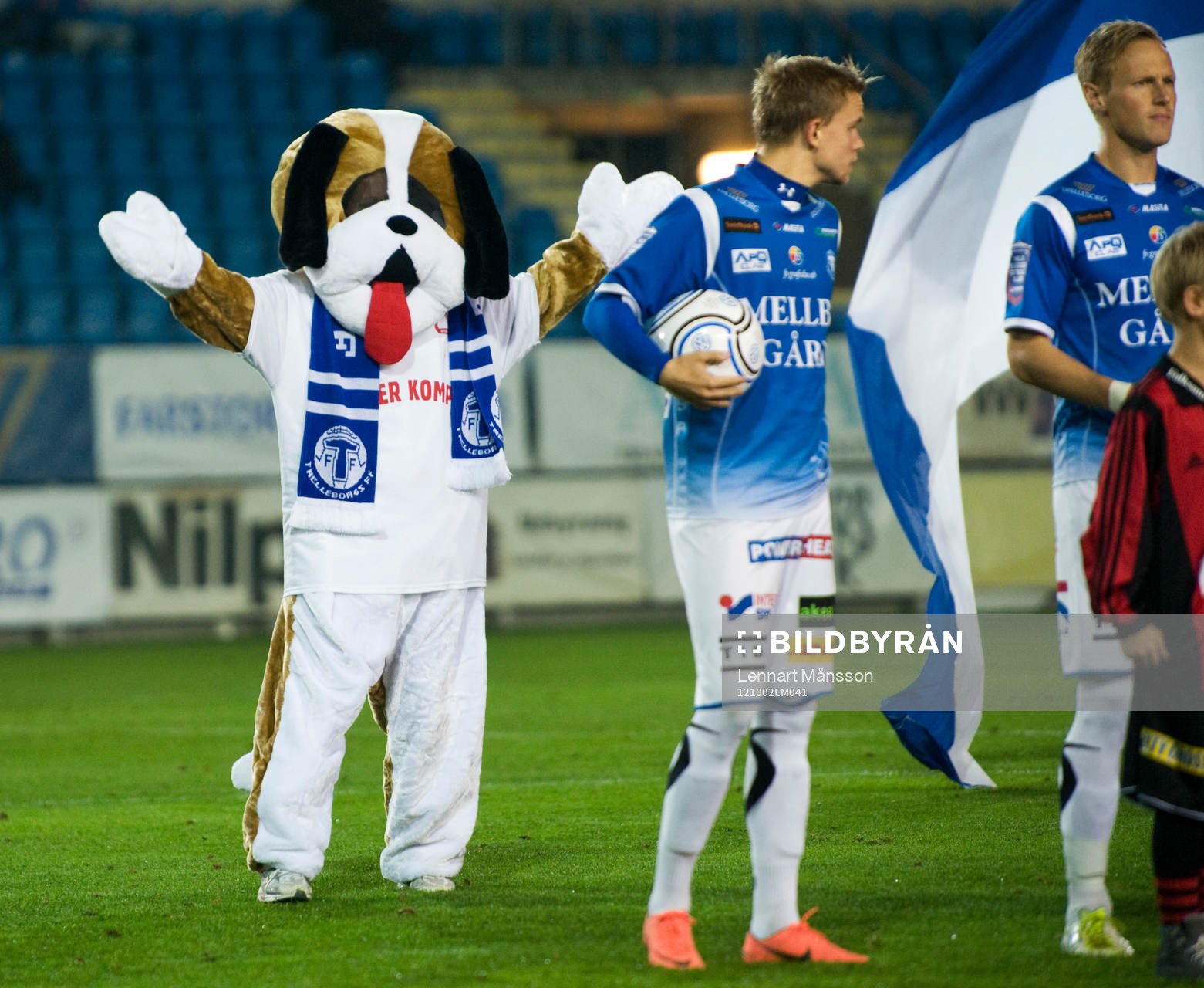 Fotboll, superettan, Trelleborg - Brommapojkarna: Maskot, Trelleborg