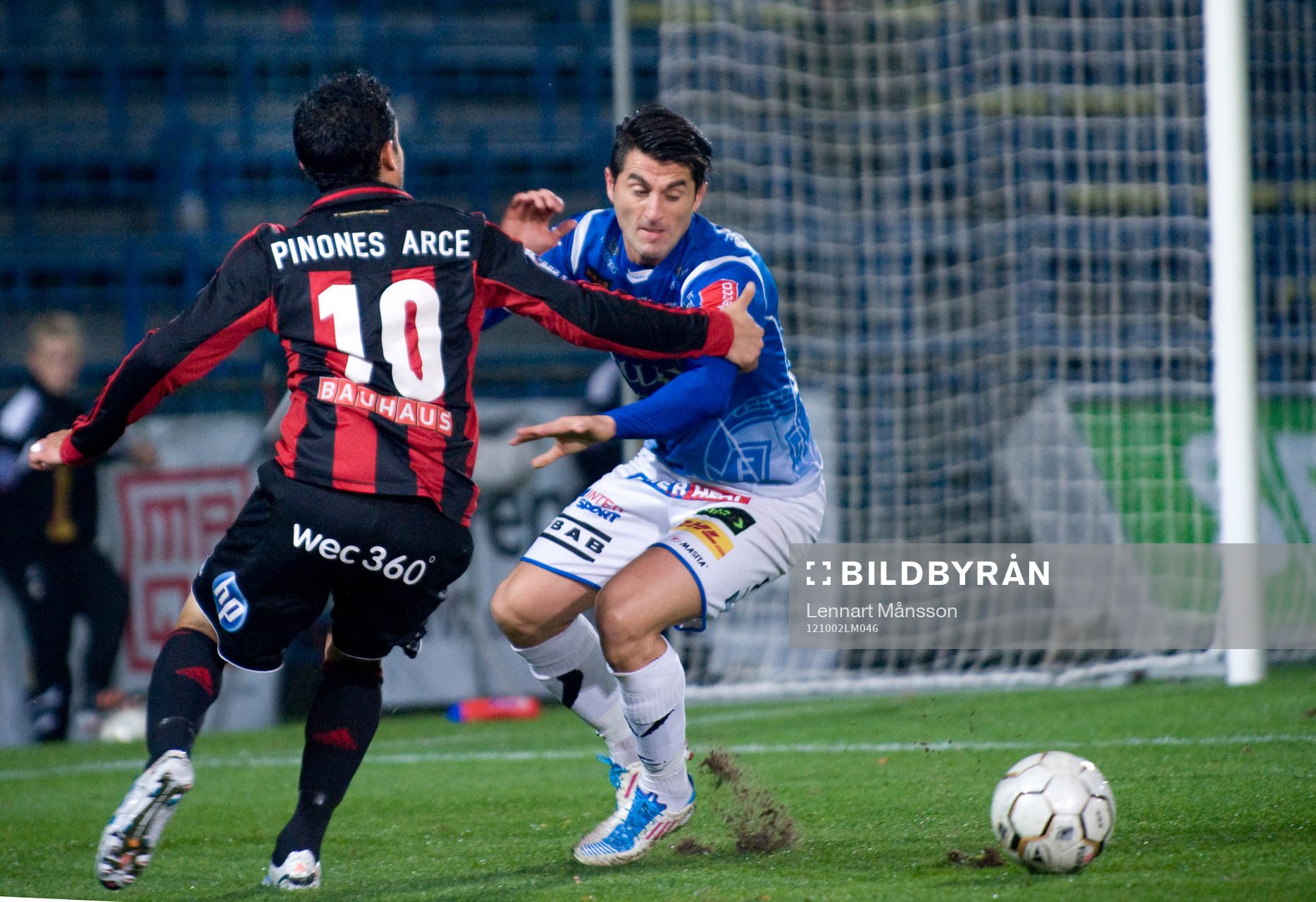 Yousef Fakhro, Trelleborg, och Pablo Pinones Arce,