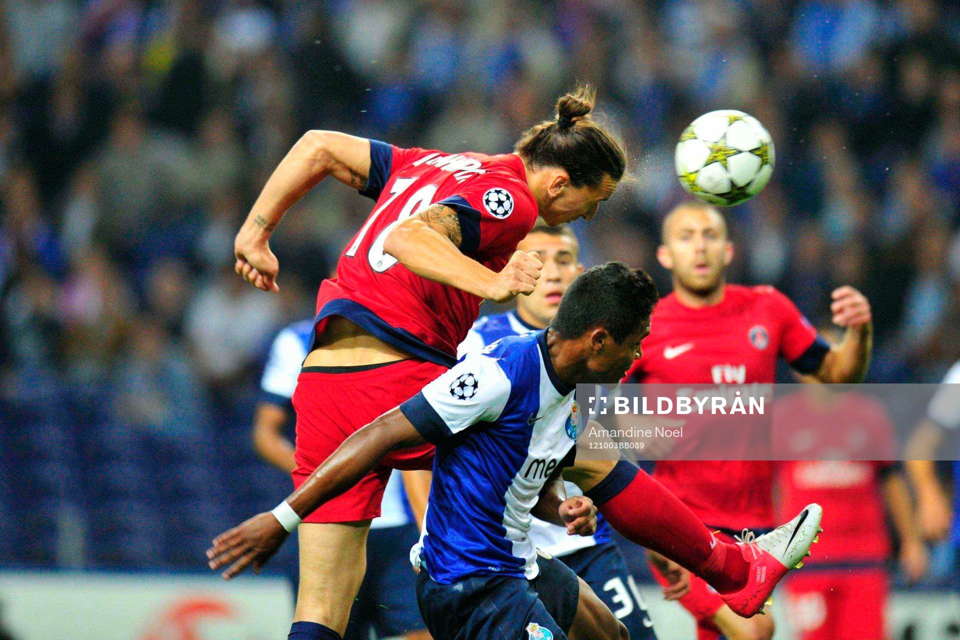 Alex Sandro, Porto och Zlatan IBRAHIMOVIC, PSG