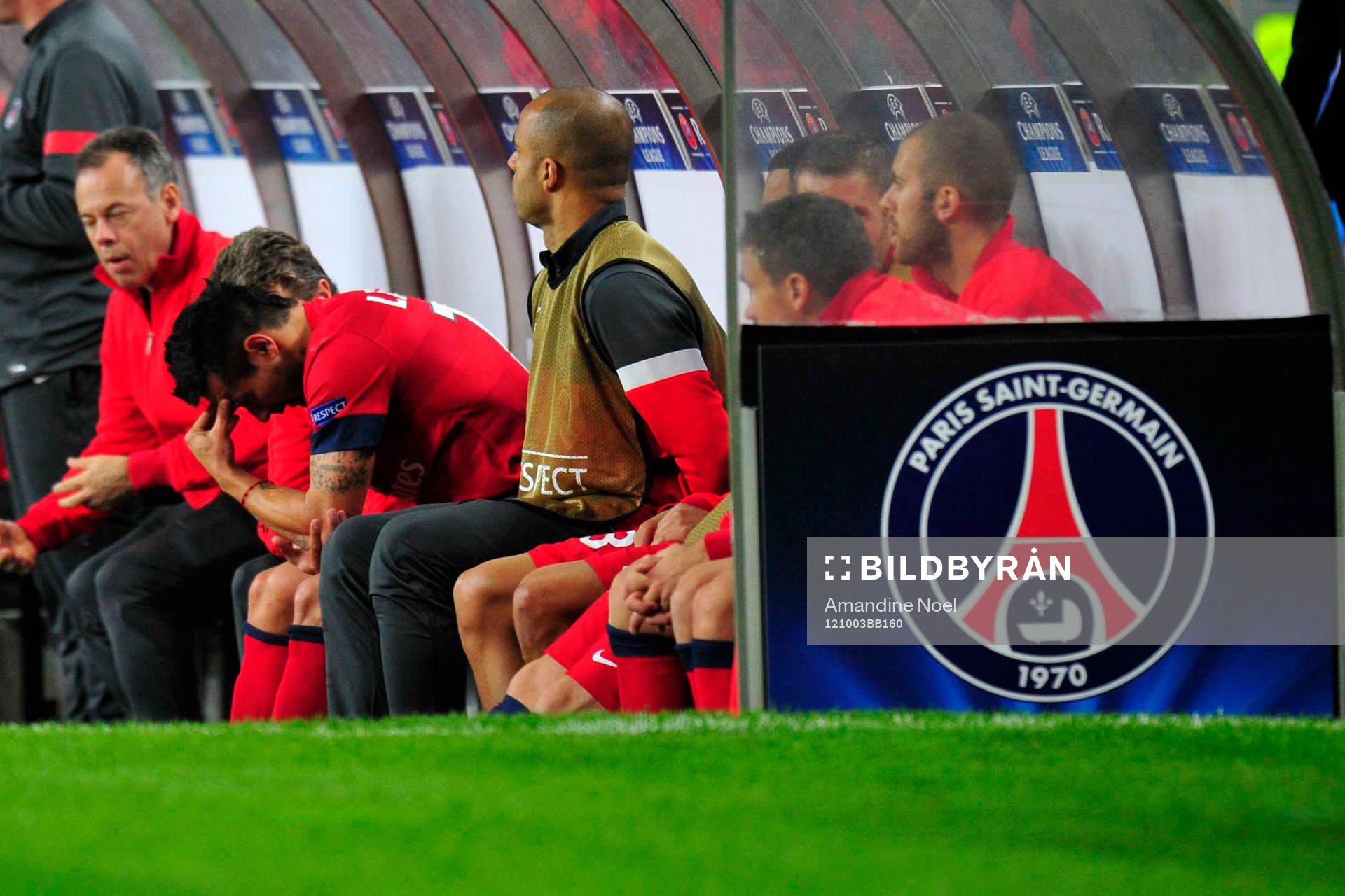 Ezequiel Lavezzi, PSG, byts ut