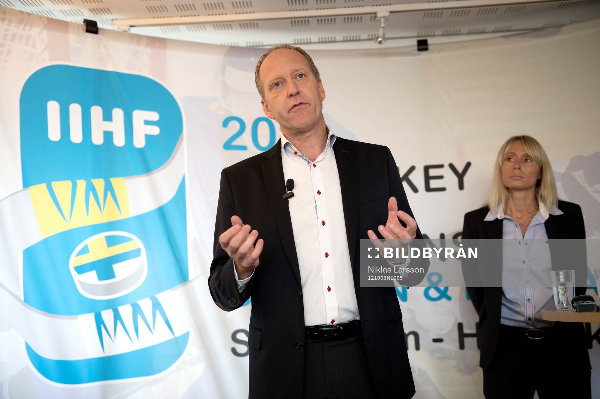 Tony Wiréhn, generalsekreterare och Malin Eldh,