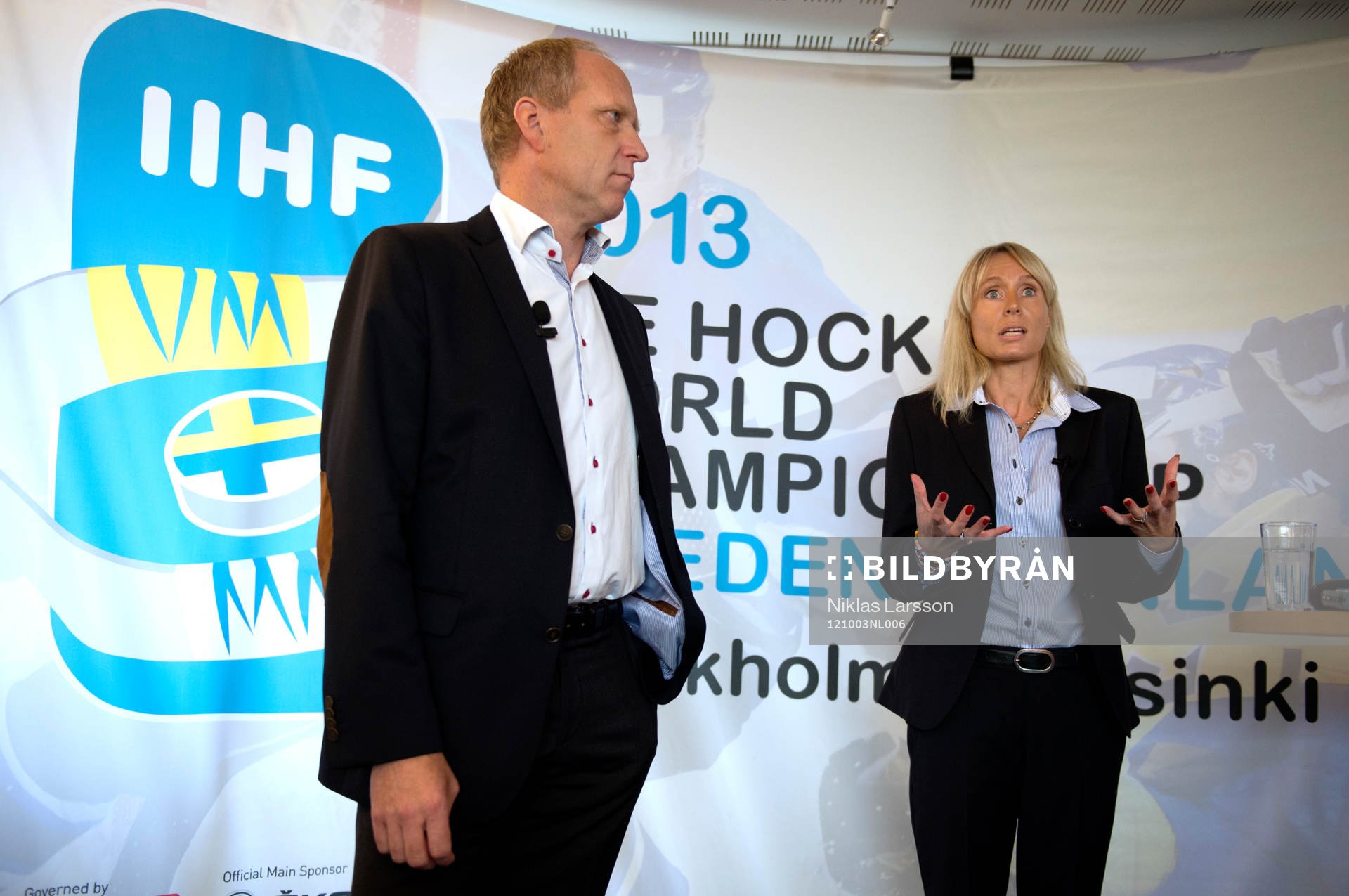 Tony Wiréhn, generalsekreterare och Malin Eldh,