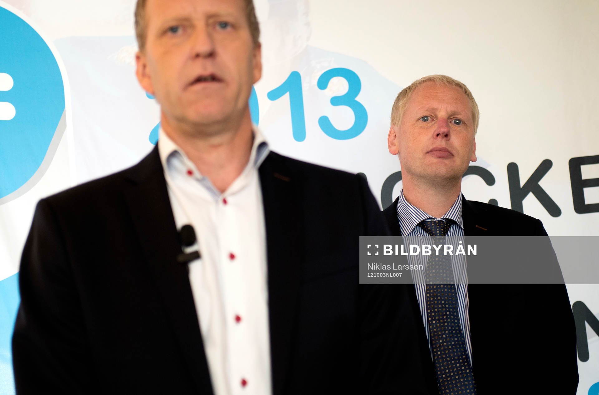 Tony Wiréhn, generalsekreterare och Niclas Lidström,