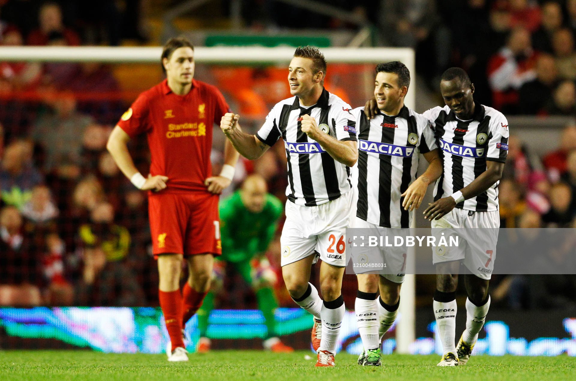 Football - Liverpool v Udinese - UEFA Europa League Group A