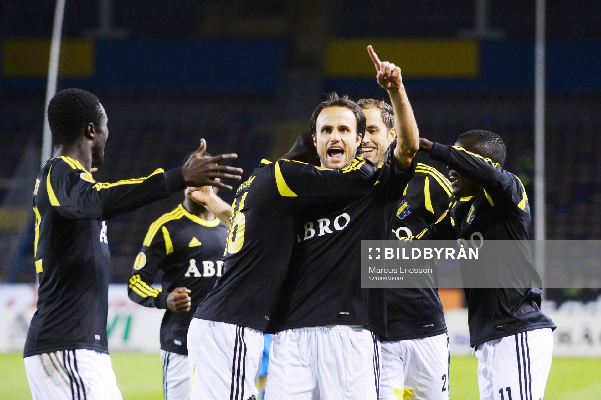 Helgi Danielsson, AIK, jubel