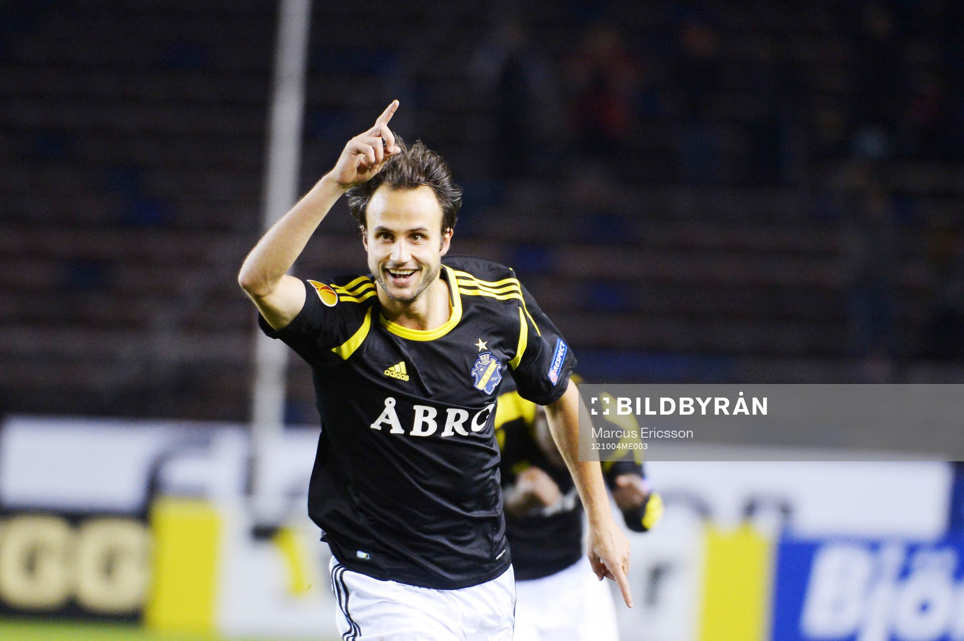 Helgi Danielsson, AIK, jubel