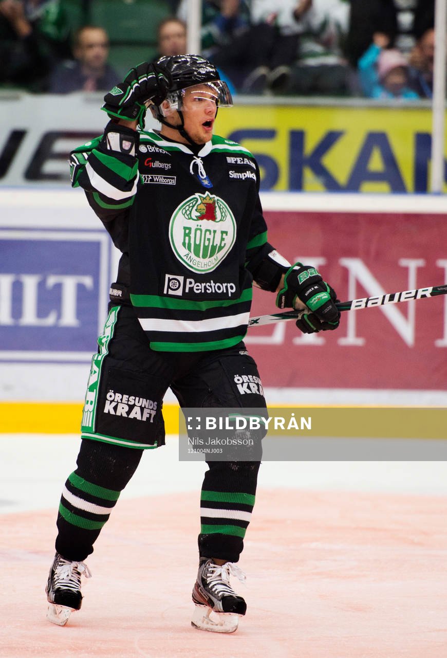 Viktor Lindgran, Frölunda jublar vid 1-0