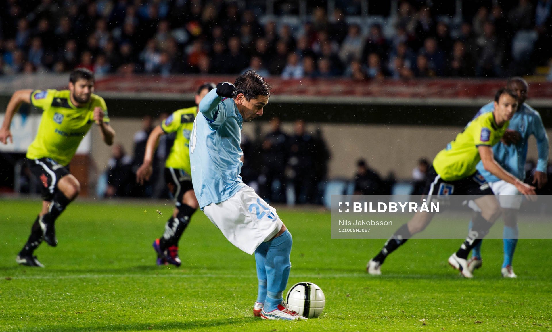 Ricardo Ferreira Da Silva, Malmö FF skjuter en straff