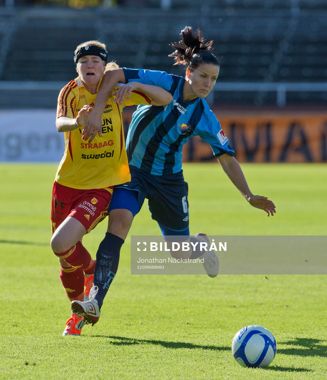 Jessica Landström, Djurgården och Kirsten Van de Ven,