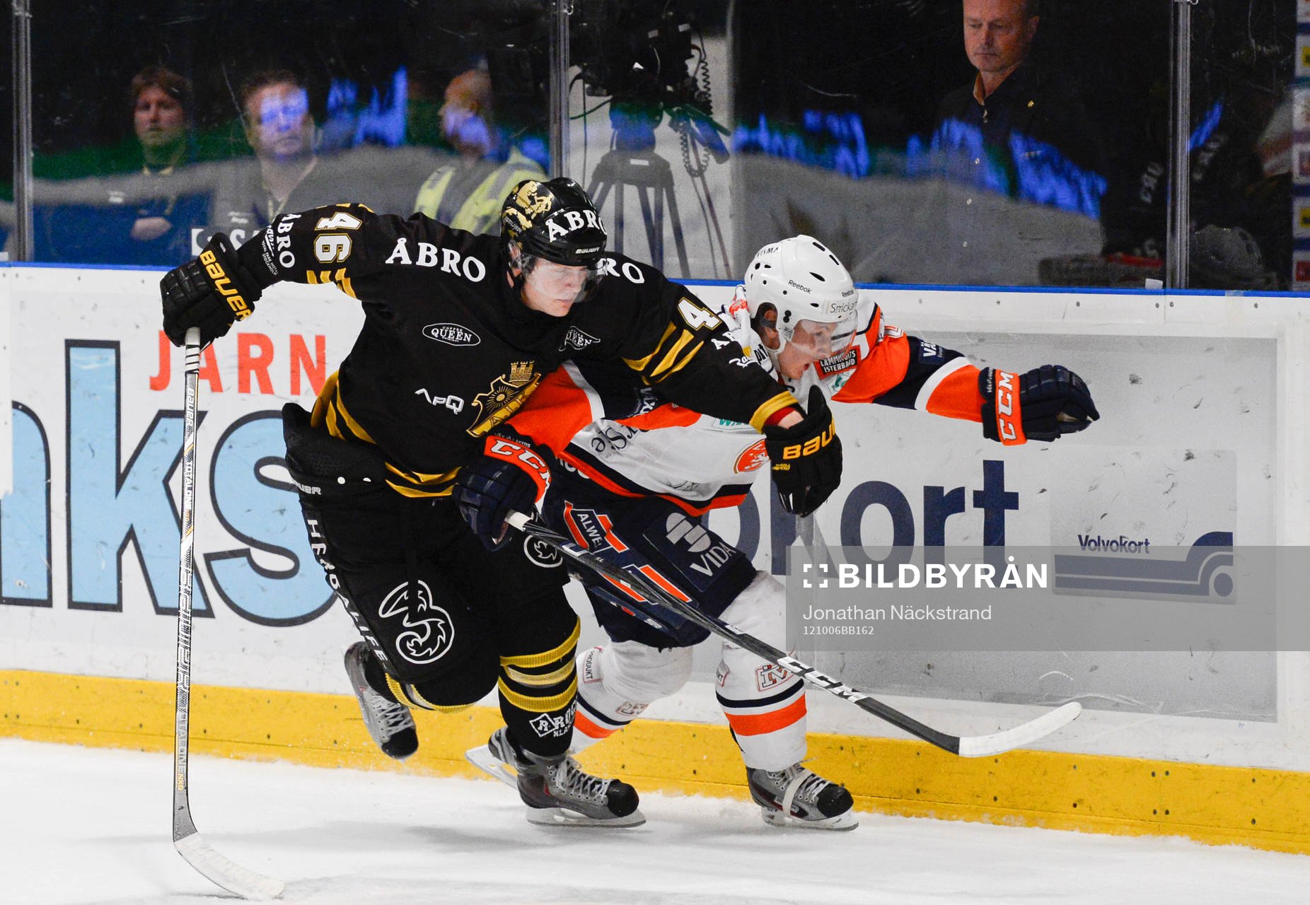 Kristofer Berglund, Växjö och Nicklas Jensen, AIK