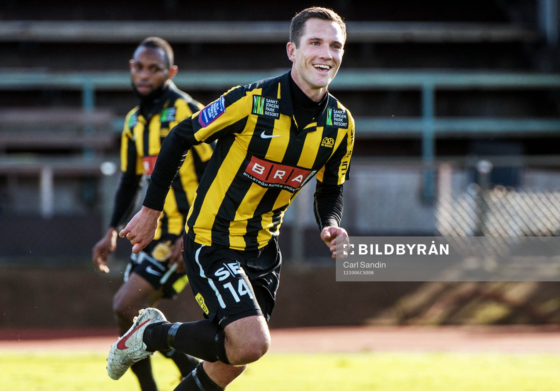 Martin Ericsson, Häcken, jublar