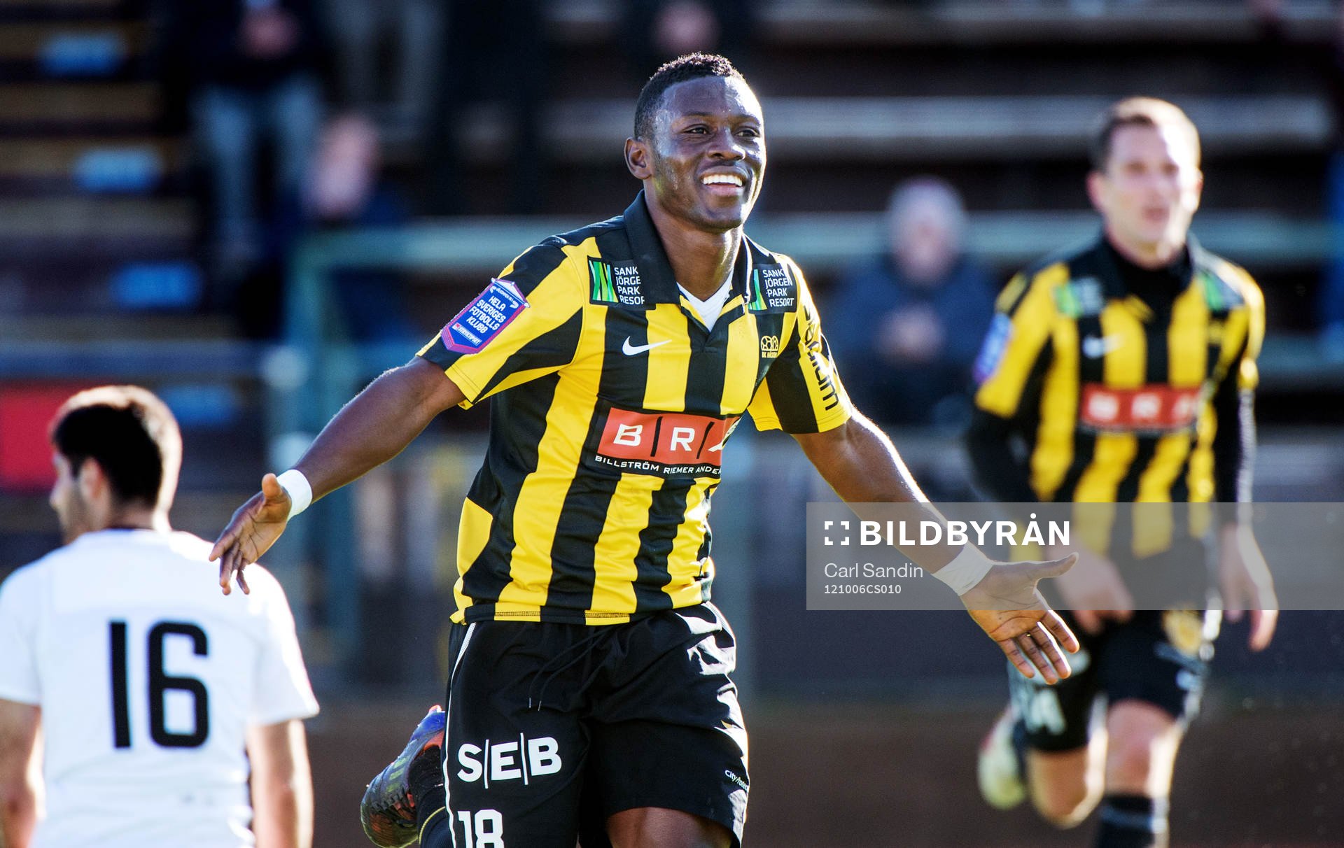 Waris Majeed, Häcken, jublar