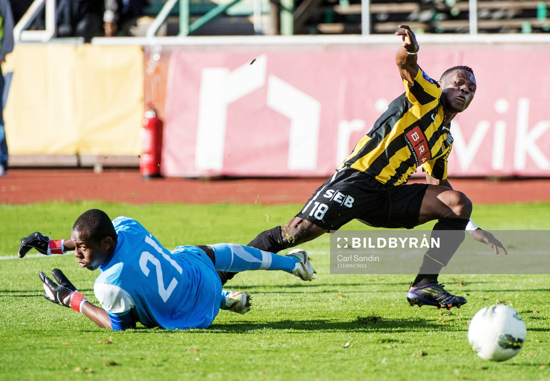 Waris Majeed, Häcken, gör 5-0