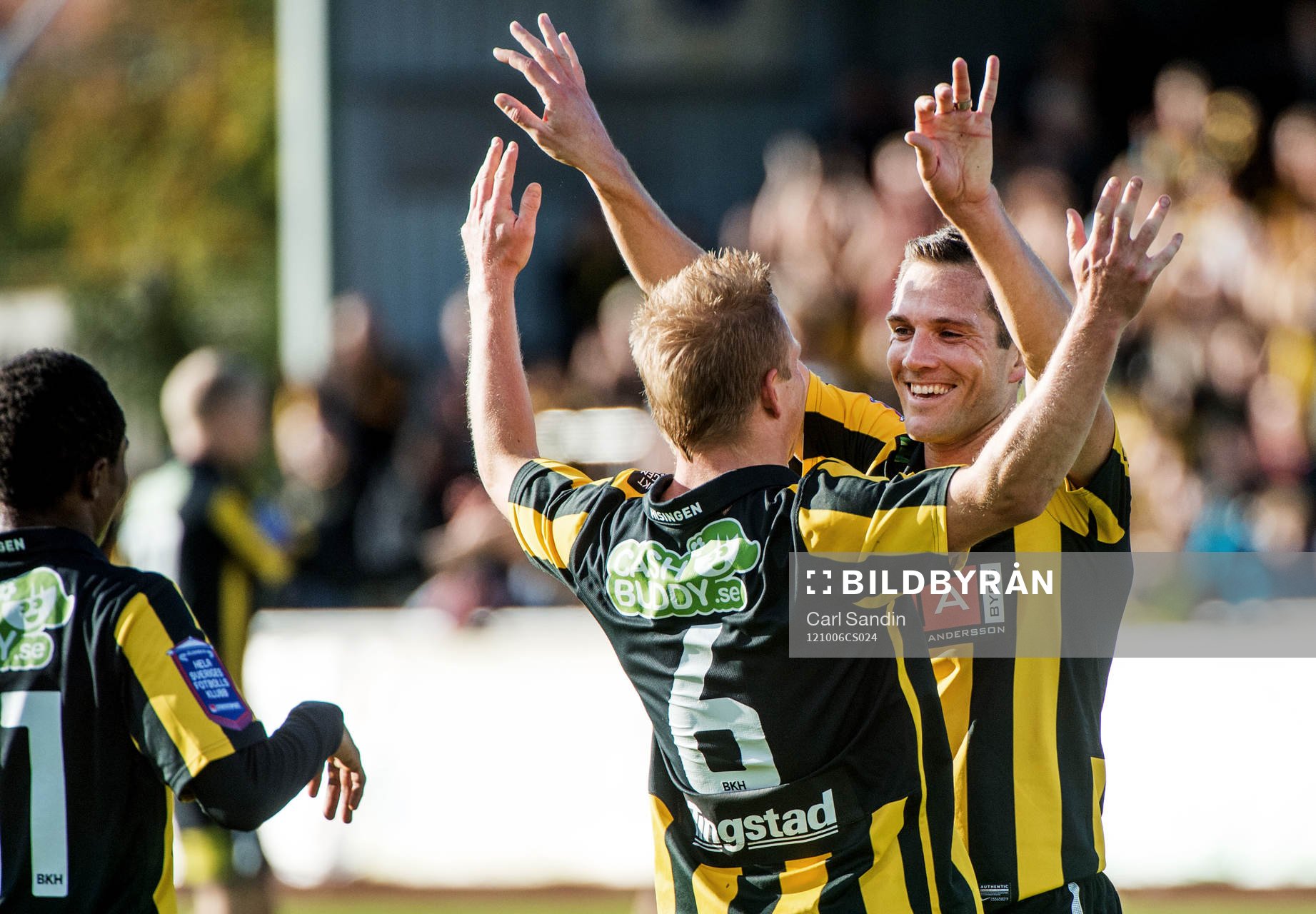 Martin Ericsson, Häcken, jublar
