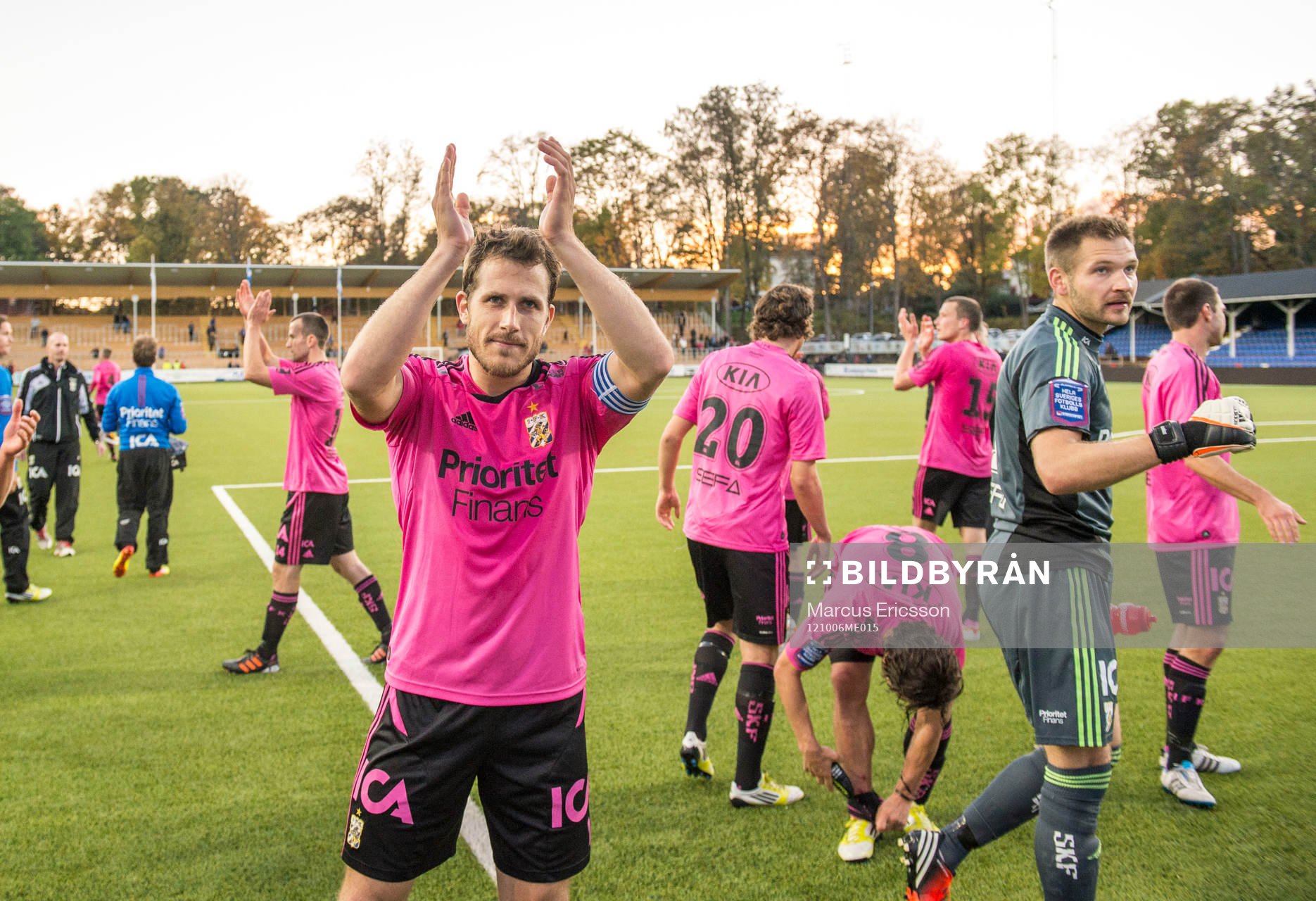 Tobias Hysén, Göteborg tackar publiken