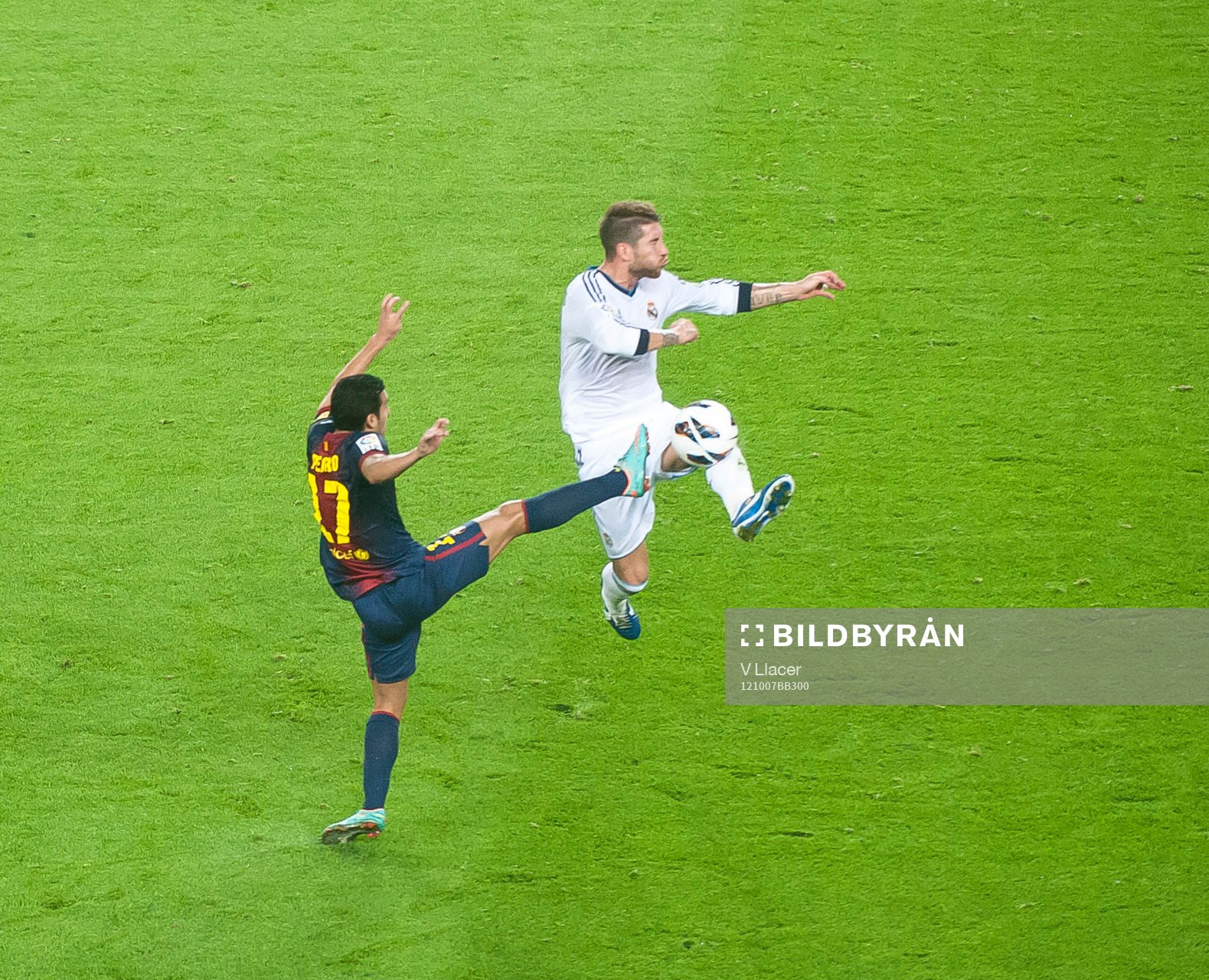 Pedro och Sergio Ramos
