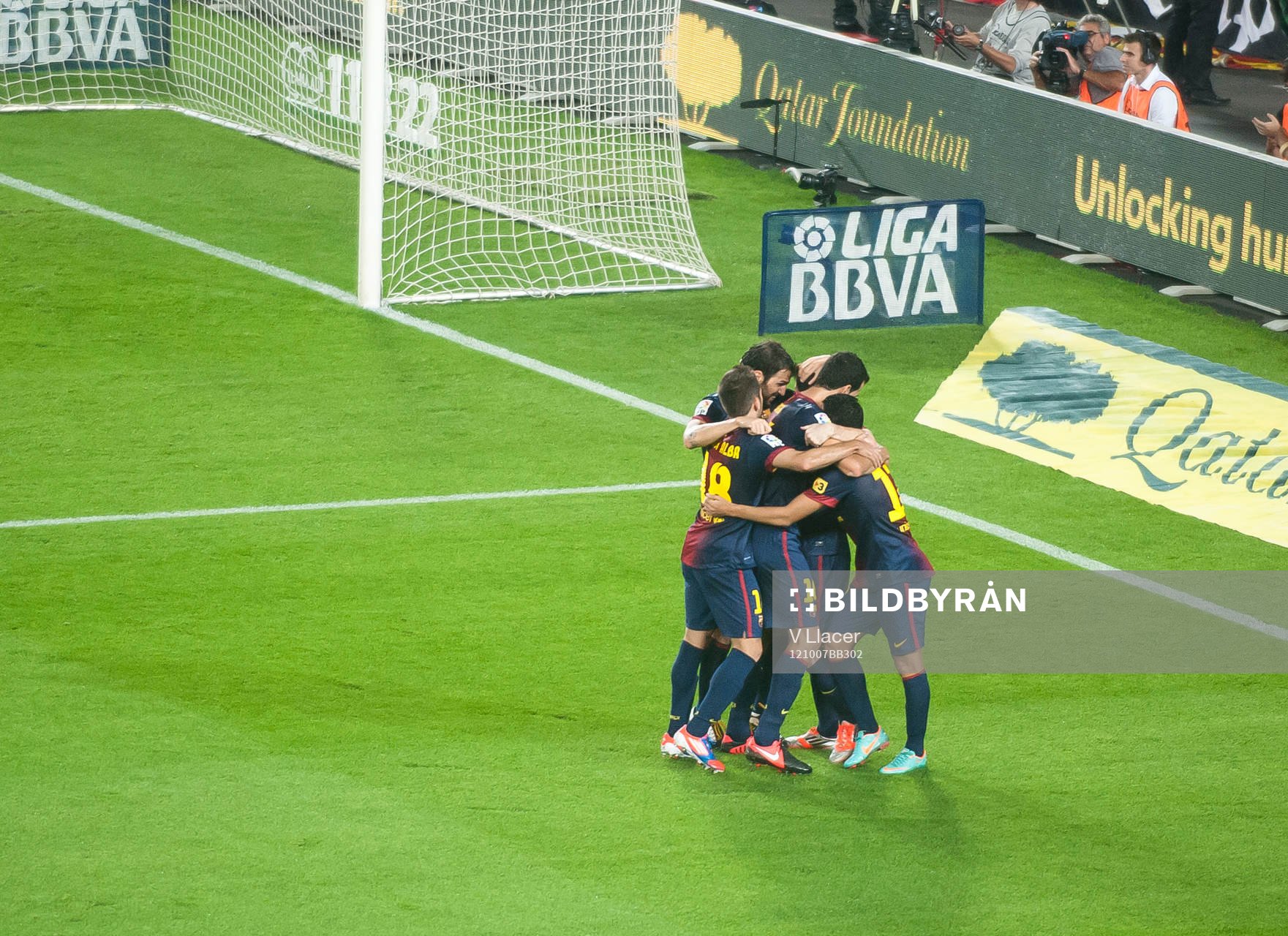 Lionel Messi, Barcelona (jubel)