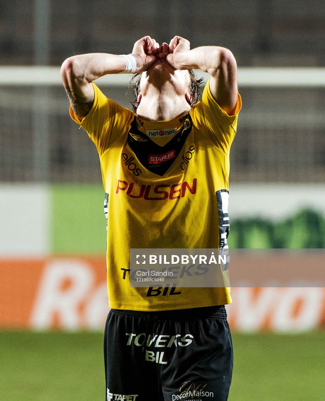 En lättad Lasse Nilsson, Elfsborg