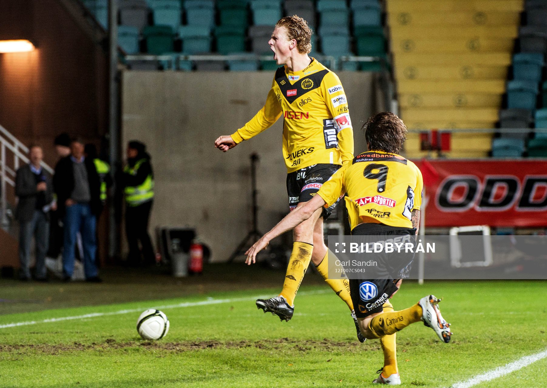 Oscar Hiljemark, Elfsborg, jublar