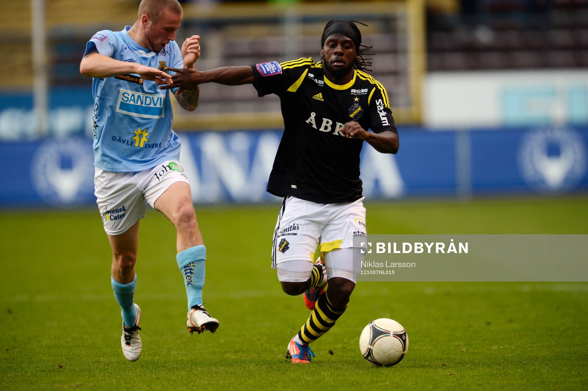 Pär Asp, Gefle och Martin Kayongo Mutumba, AIK