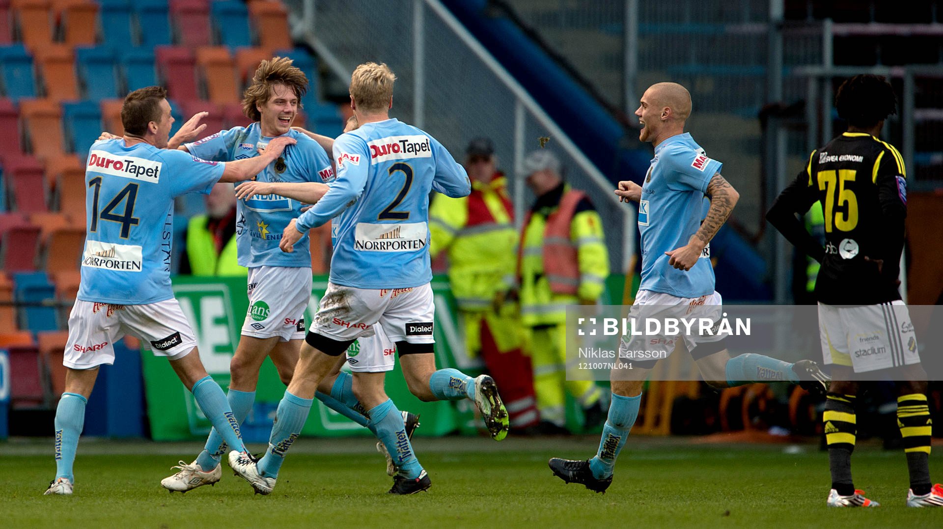 Jakob Orlov, Gefle gratuleras