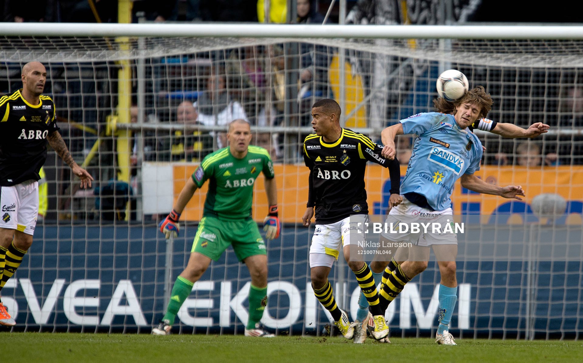 Jakob Orlov, Gefle i nickduell med Robin Quaison, AIK