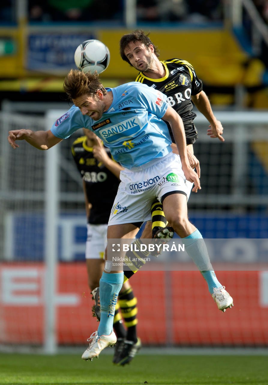 Mikael Dahlberg, Gefle och Helgi Danielsson, AIK