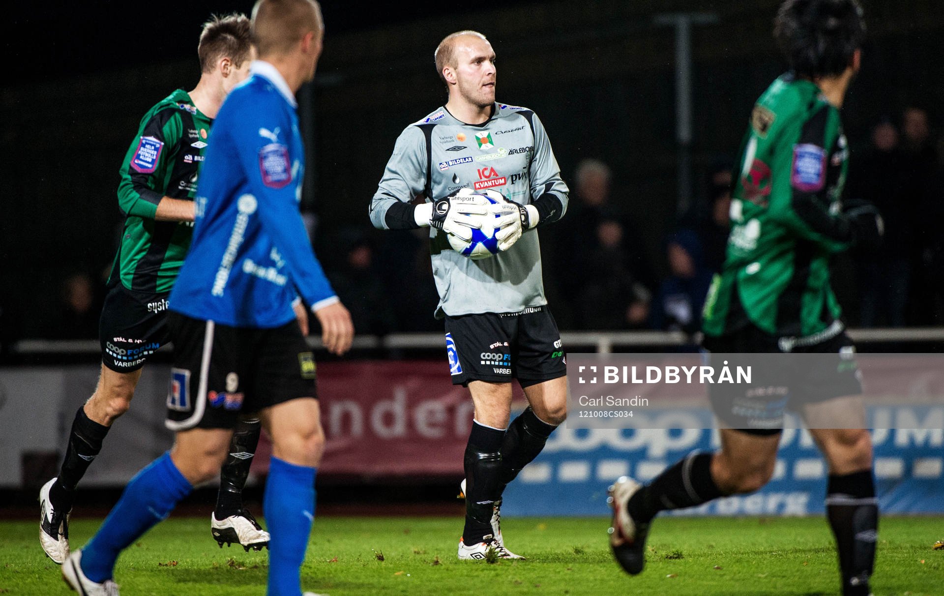 Fotboll, Superettan, Varberg - Halmstad: Peter Dahlberg, målvakt, Varberg.