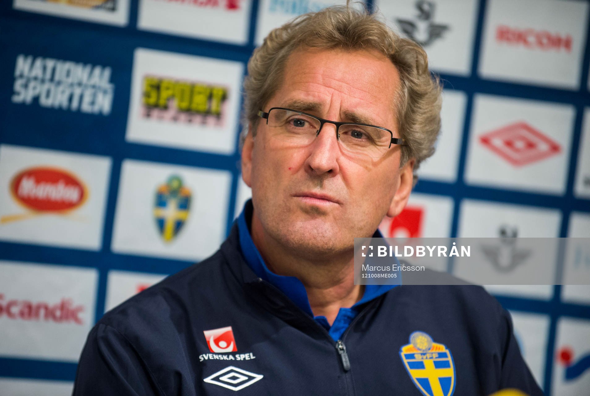 Presskonferens med Erik Hamrén, förbundskapten